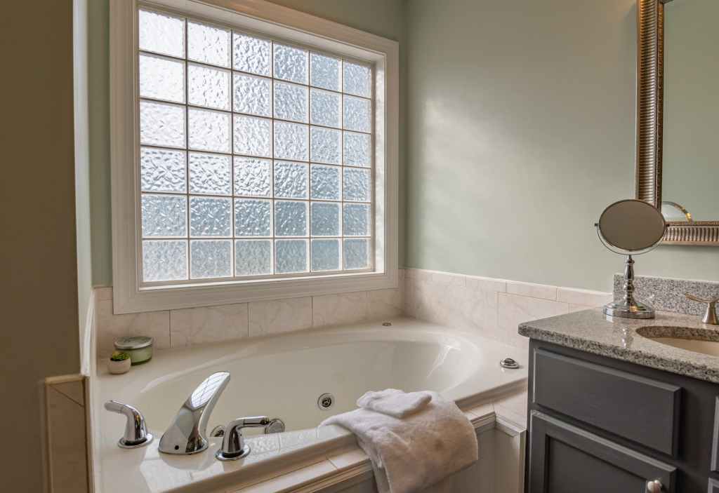 How can I make my small bathroom look better?